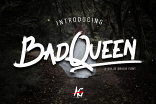 Bad Queen: A Display Font That Commands Attention—Without Saying a Word