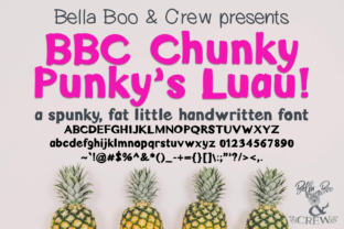 BBC Chunky Punky Luau: A Playful Display Font with Purpose