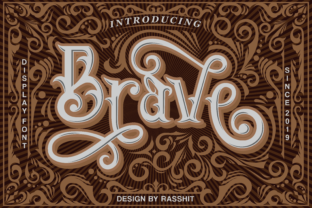 Brave: The Vintage Display Font That Gives Western Designs Instant Character and Charm