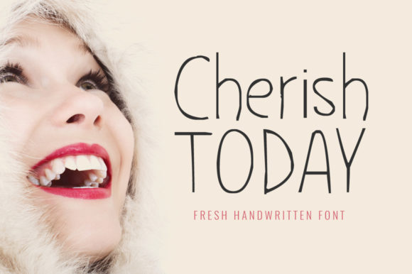 Cherish Today: A Fresh, Smart Display Font with Real Personality