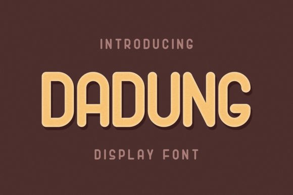 Dadung Font: A Minimalist Display Typeface That Adds Smart Charm to Any Design