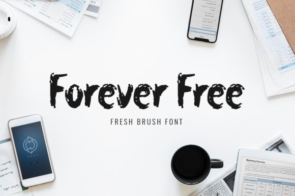 Forever Free: The Bold Display Font Reshaping Authentic Visual Communication