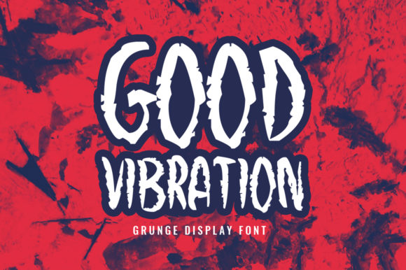 Good Vibration: Bold Brush Font with Urban Energy