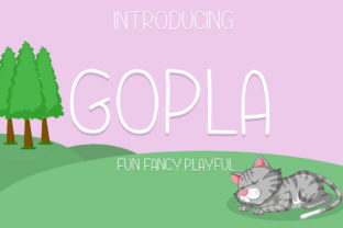Gopla: The Handwritten Font That Feels Like a Thoughtfully Written Note