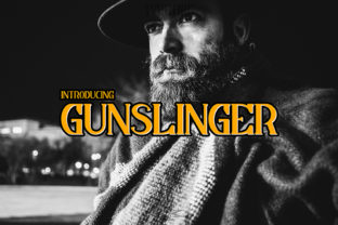 Gunslinger: A Bold Vintage Font for Intentional Branding and Communication
