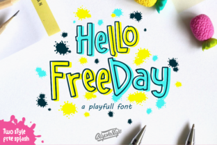 Hello Freeday: A Playful Display Font That Delivers