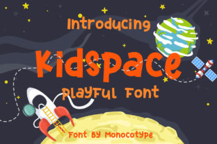 Kidspace: A Playful Display Font for Kids’ Projects