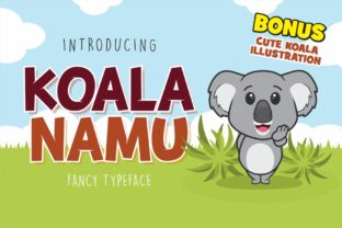 Koala Namu: The Playful, Cute Display Font That Brings Warmth and Personality to Real Design Projects