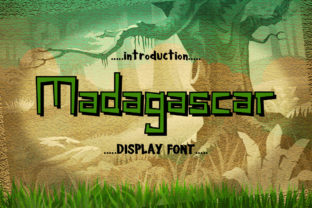 Madagascar: A Whimsical Display Font