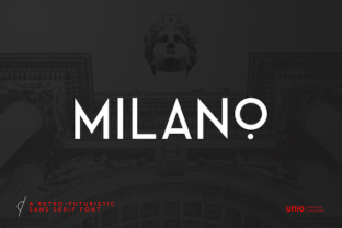 Milano Font: A Smart, Fun, and Elegant Display Typeface for Modern Design