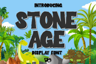 Stone Age: When Typography Channels Prehistoric Power