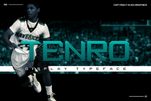 Tenro: A Display Font Built for Clarity, Confidence, and Contemporary Design