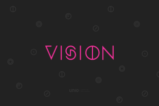 Vision Family: A Modern Geometric Font