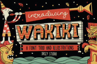Wakiki: A Hawaiian-Inspired Layered Font Family
